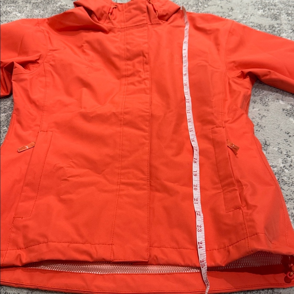 Helly Hansen Seven J Rain Jacket -Tangerine color- Size S/P - Picture 8 of 9